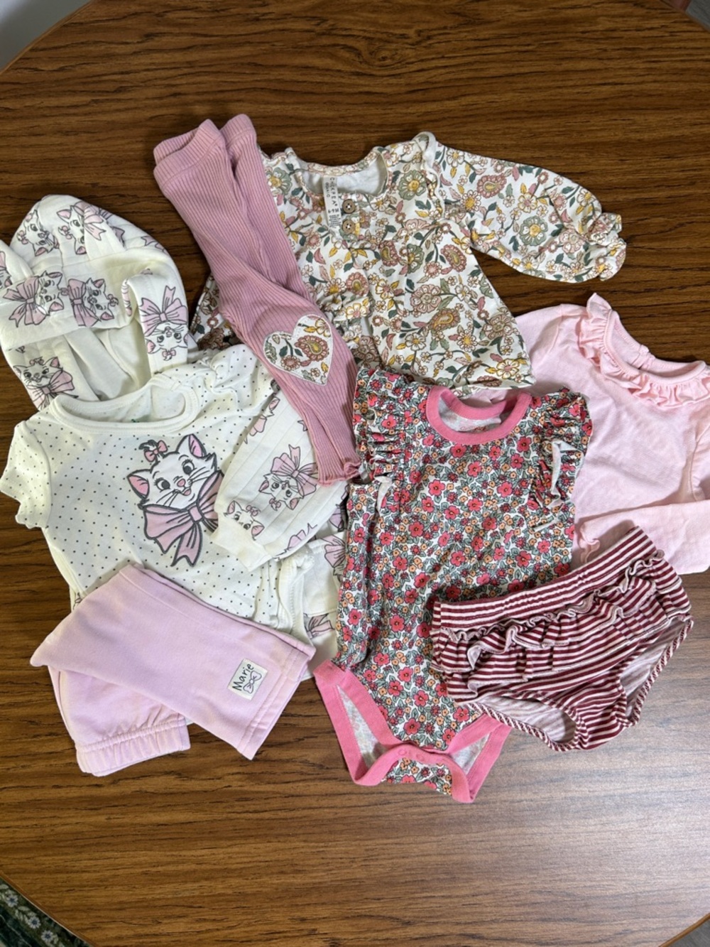 Bundle of 6-9month baby girl clothes